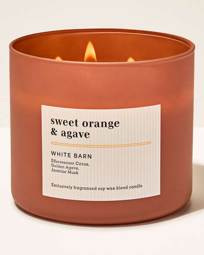 Sweet Orange & Agave 3-Wick Candle
