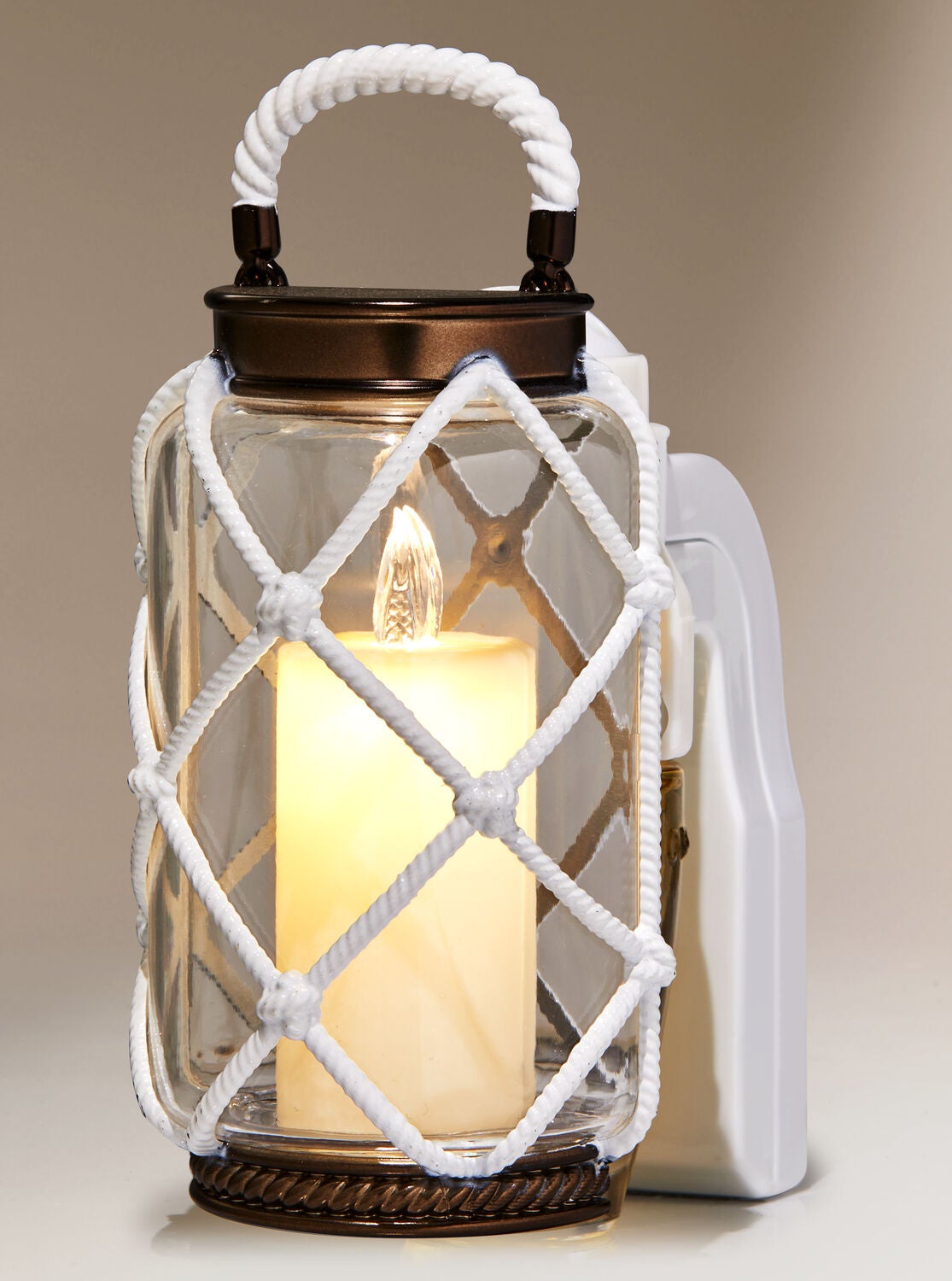 Rope Lantern Nightlight Wallflowers Fragrance Plug Bath Body Works