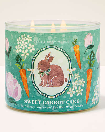 Sweet Carrot Cake 3-Wick Candle
