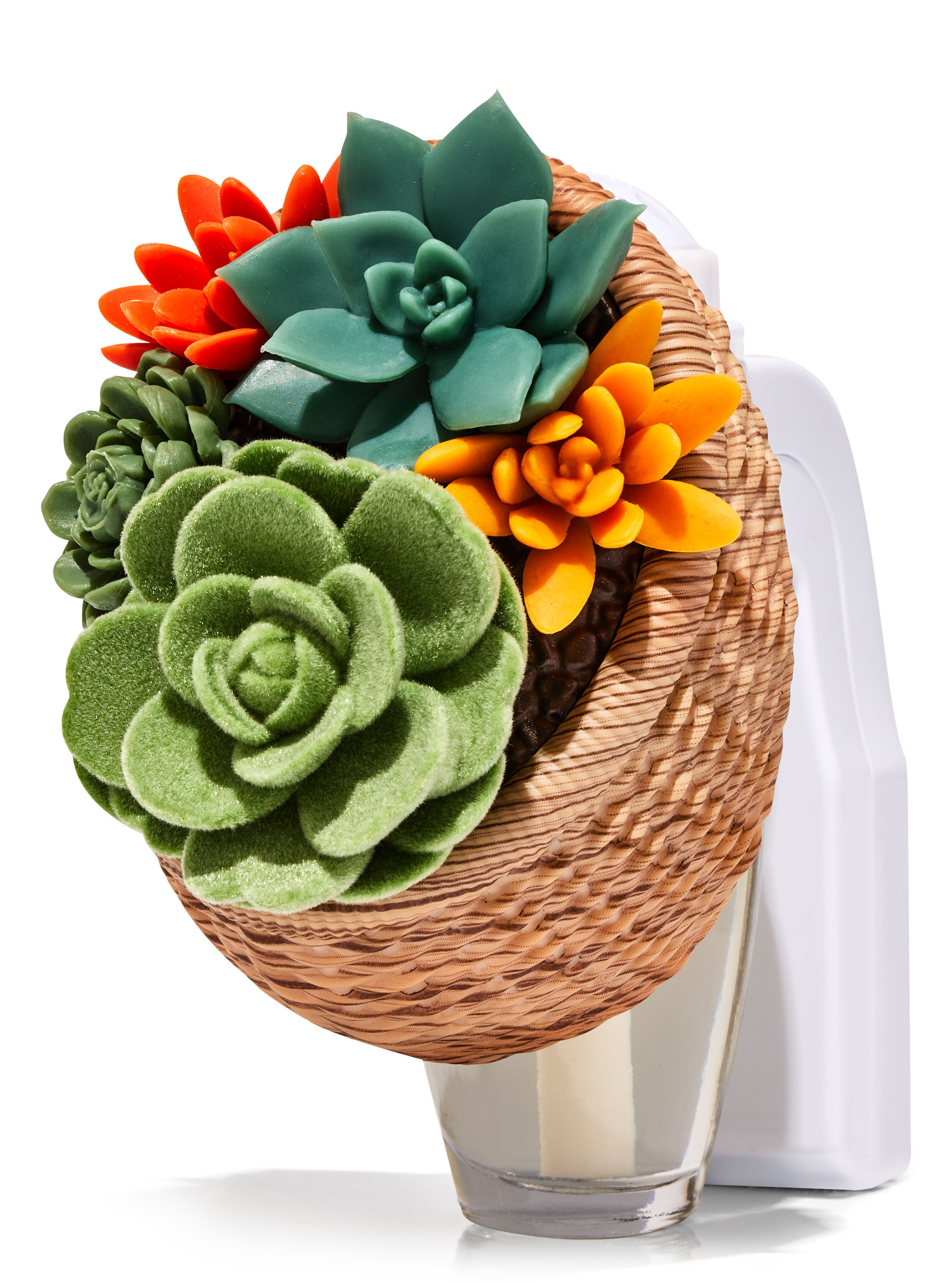 Succulent Wall Basket Wallflowers Scent Control™ Fragrance Plug