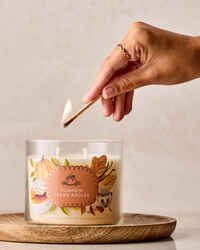 Pumpkin Crème Brûlée 3-Wick Candle