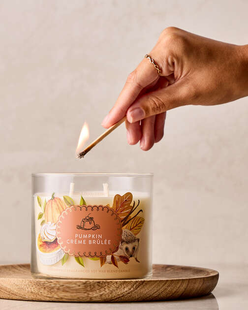 Pumpkin Crème Brûlée 3-Wick Candle