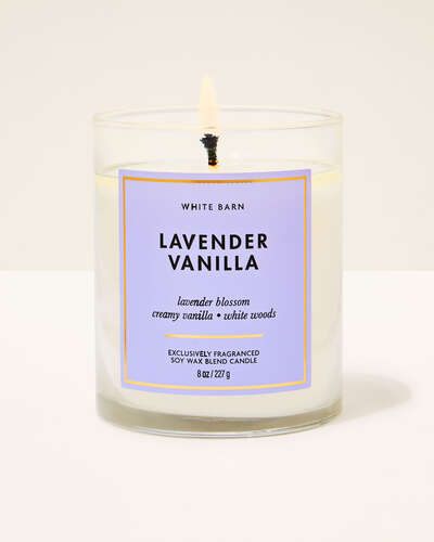 Lavender Vanilla Single Wick Candle Single Wick Candle | Bath & Body Works