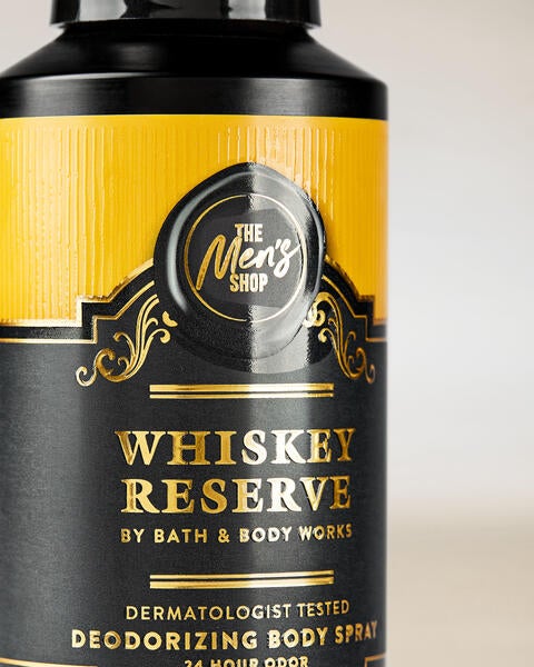 Whiskey Reserve Deodorizing Body Spray