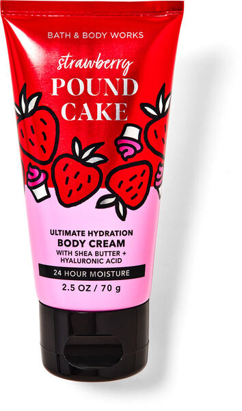Strawberry Pound Cake Travel Size Ultra Hydration Body Cream