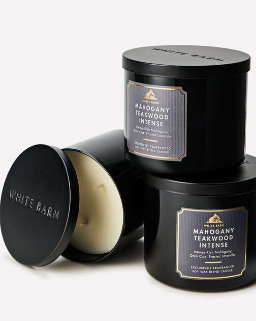 Mahogany Teakwood Intense 3-Wick Candle