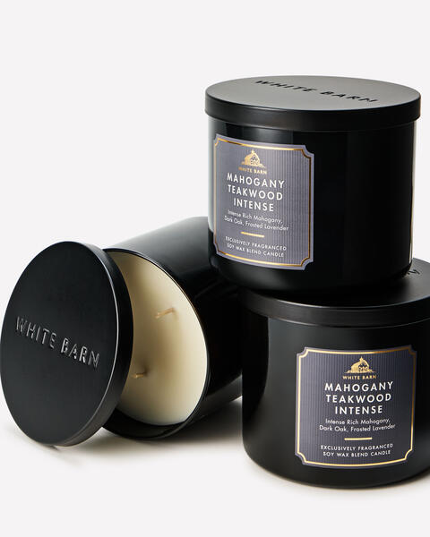 Mahogany Teakwood Intense 3-Wick Candle
