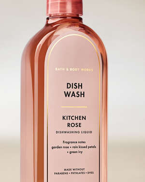 Kitchen Rose Dish Wash