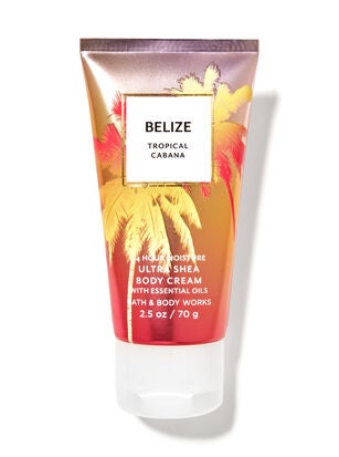 Belize Tropical Cabana Travel Size Body Cream