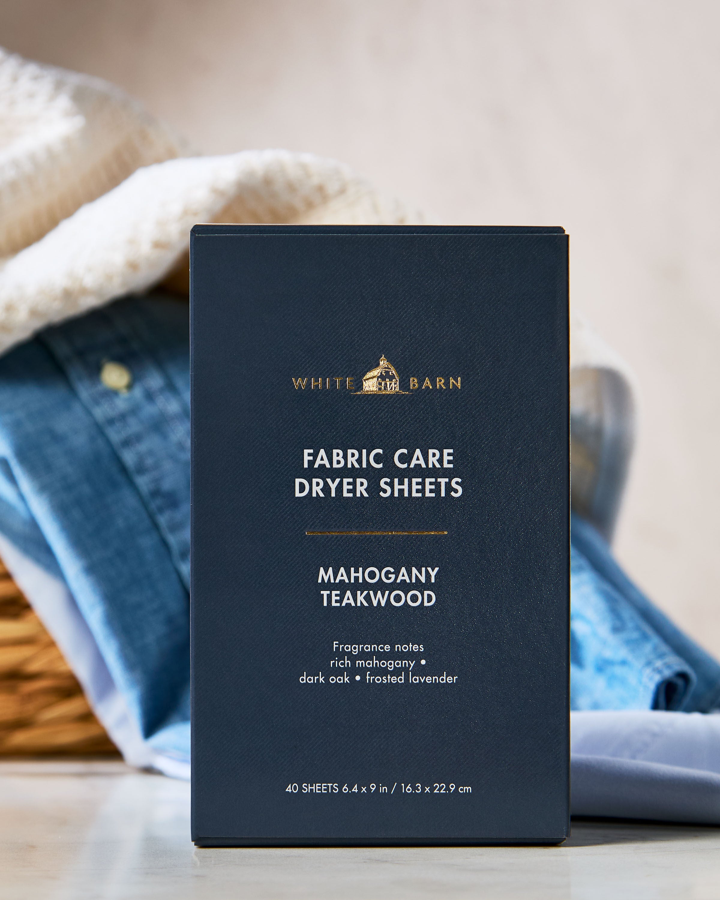 Mahogany Teakwood Laundry Dryer Sheets | Bath & Body Works