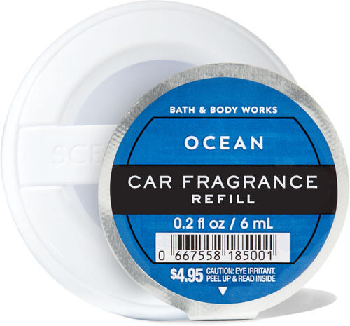 (6) Bath and Body Works MAHOGANY TEAKWOOD Scentportable Car Fragrance  Refills 