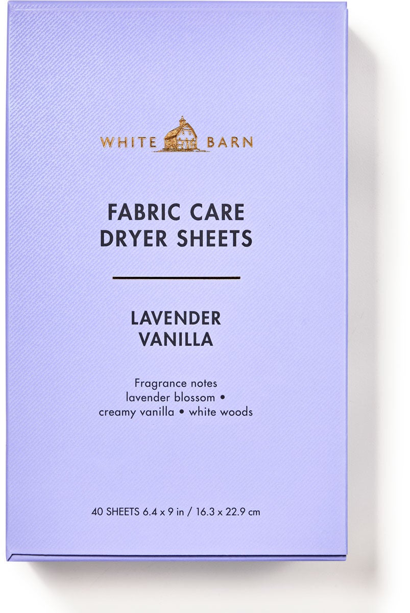 Lavender Vanilla Dryer Sheets