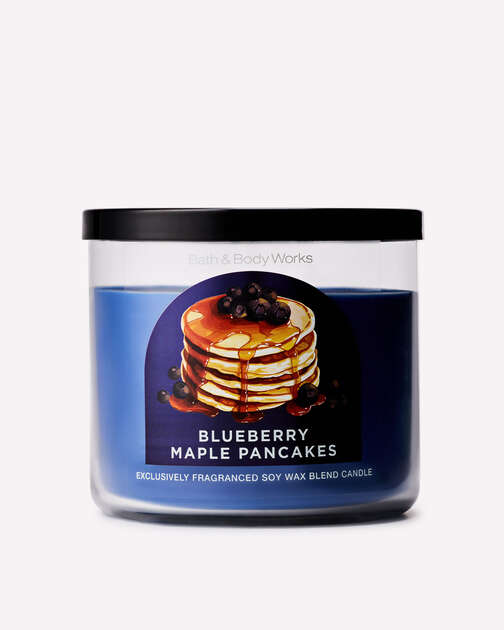 Blueberry Maple Pancakes 3-Wick Candle
