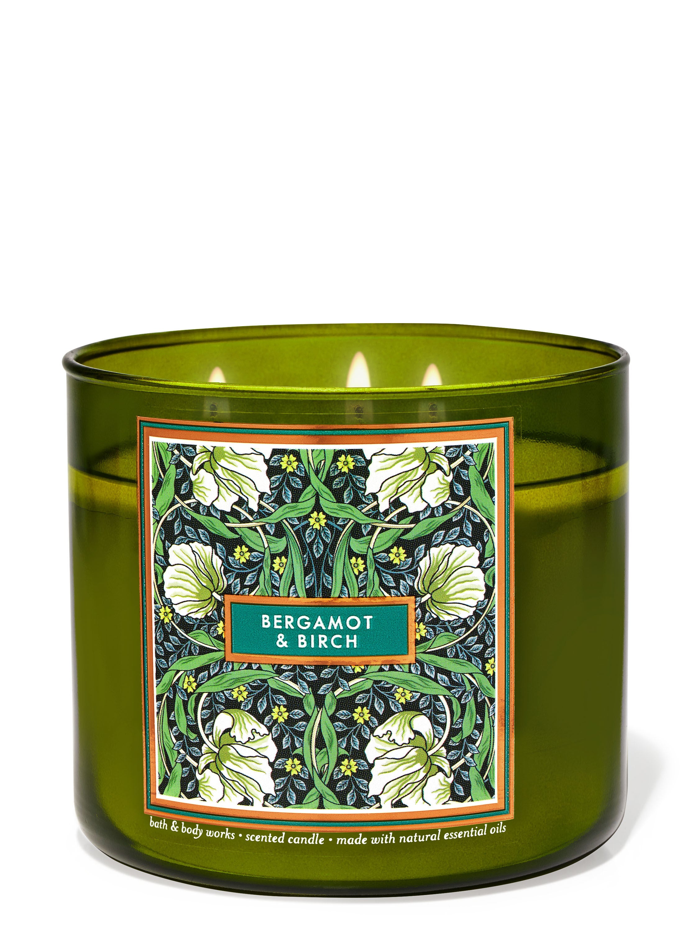 White Barn Bergamot Waters 3Wick Candle CoolSprings Galleria