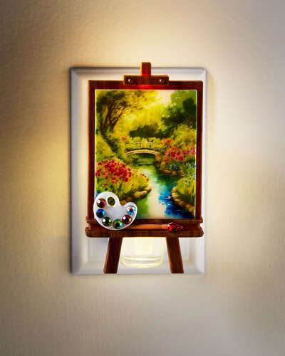 Easel Scent Control&trade; Nightlight Wallflowers Fragrance Plug