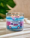 Blue Raspberry Snow Cone 3-Wick Candle
