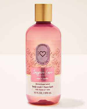 Rose Vanilla Body Wash & Foam Bath