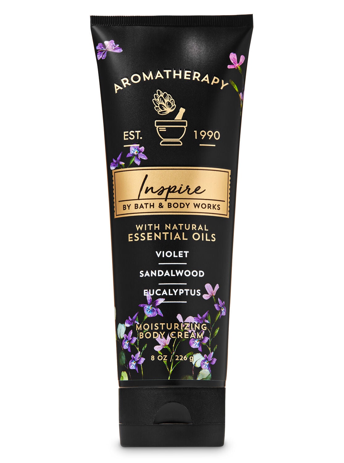 Aromatherapy Violet Sandalwood Eucalyptus Body Cream - Bath And Body Works