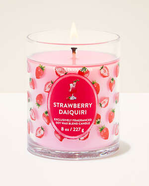 Strawberry Daiquiri Single Wick Candle