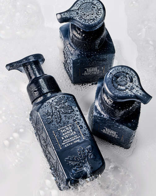 Salted Amber & Vetiver Gentle & Clean Foaming Hand Soap