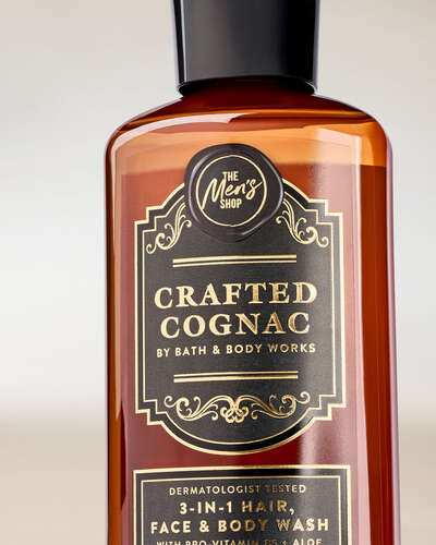 Crafted Cognac 3-in-1 Hair, Face & Body Wash