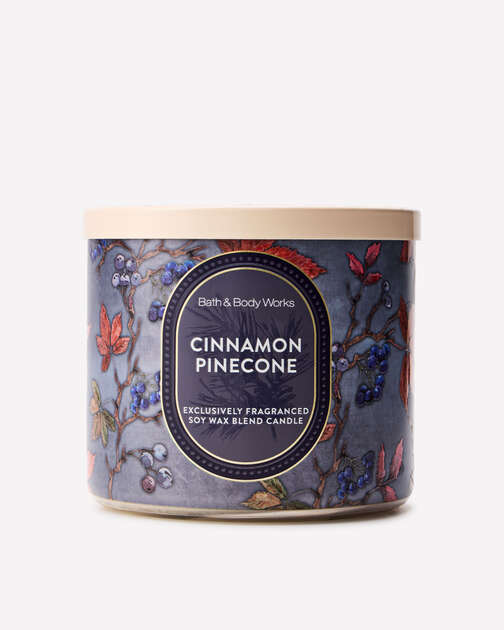 Cinnamon Pinecone 3-Wick Candle