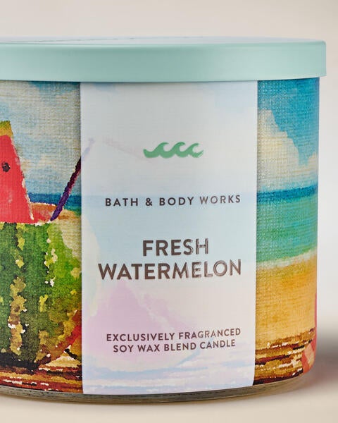 Fresh Watermelon 3-Wick Candle