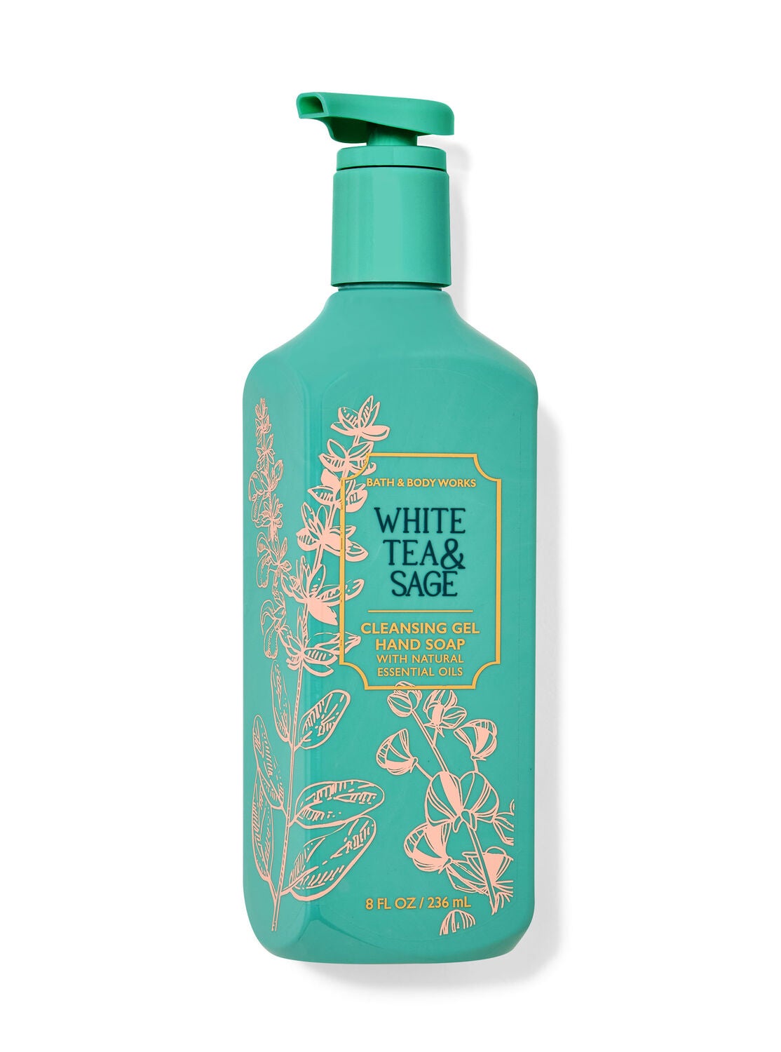 White Tea & Sage Cleansing Gel Hand Soap