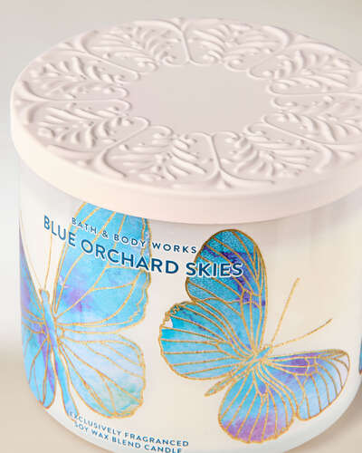Blue Orchard Skies 3-Wick Candle