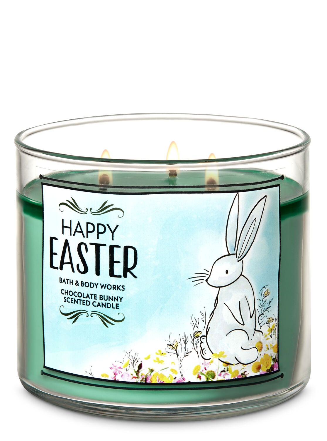 Chocolate Bunny 3-Wick Candle - Bath And Body Works
