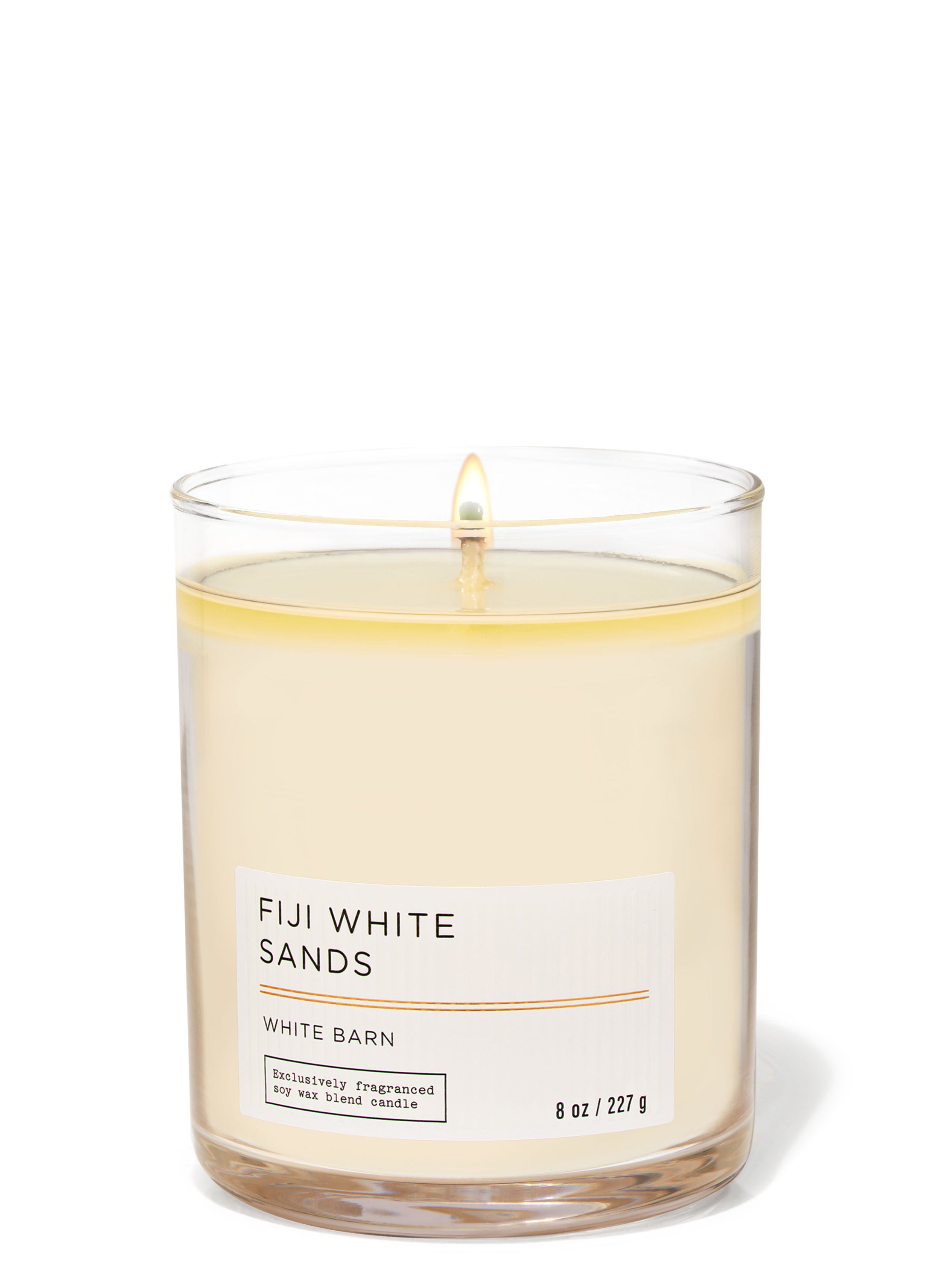 Fiji White Sands Single Wick Candle