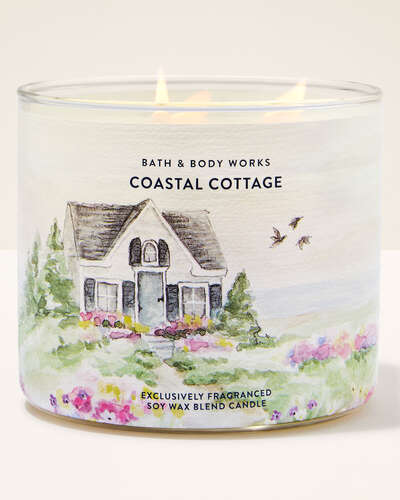 Coastal Cottage 3-Wick Candle