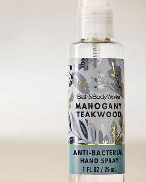 Mahogany Teakwood Hand Sanitizer Spray
