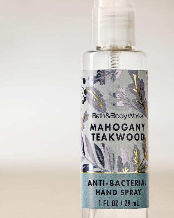 Mahogany Teakwood Hand Sanitizer Spray