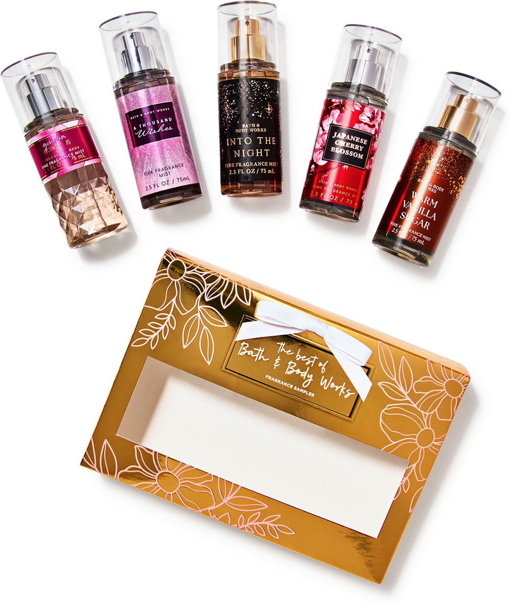 Best of Bath & Body Works 5-piece Mini Fine Fragrance Mist Gift Set