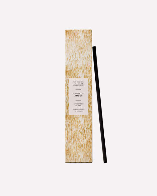 Santal + Amber Fragrance Infused Liquidless Reeds