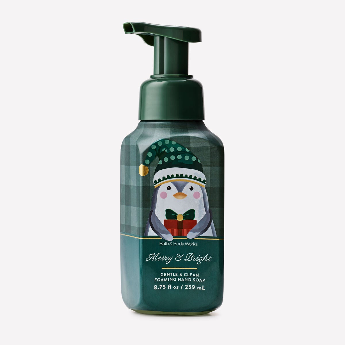 Мыло-пенка для рук Bath & Body Works Merry & Bright Gentle & Clean Foaming Hand Soap