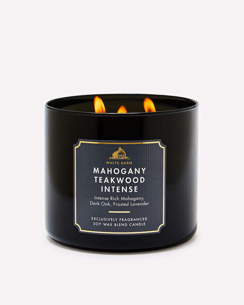 Mahogany Teakwood Intense 3-Wick Candle