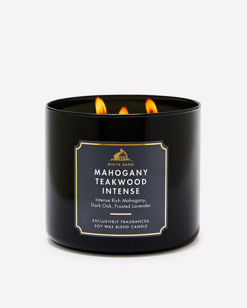 Mahogany Teakwood Intense 3-Wick Candle