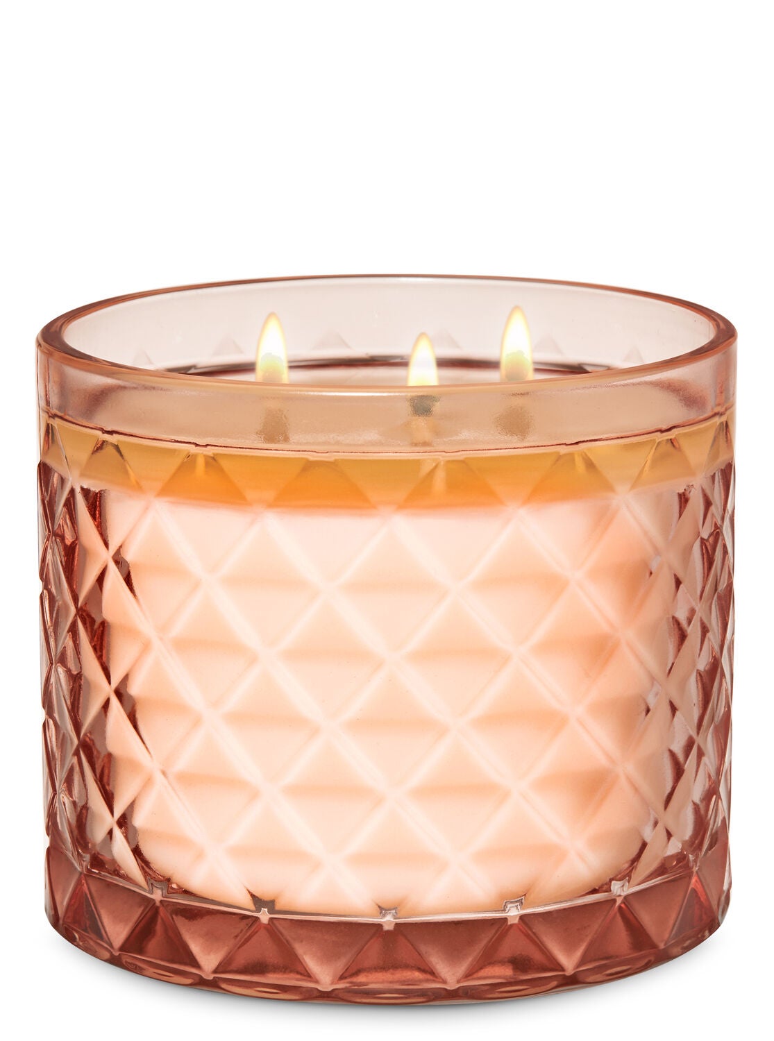 Rose Water & Ivy 3-Wick Candle - Bath And Body Works
