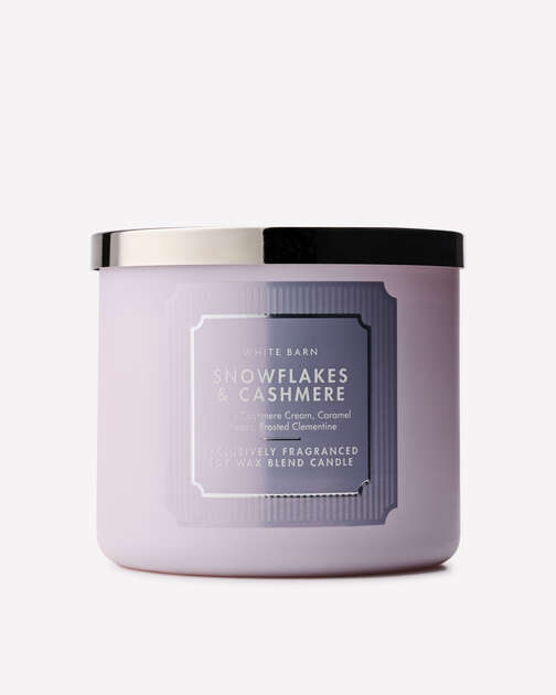 Snowflakes & Cashmere 3-Wick Candle