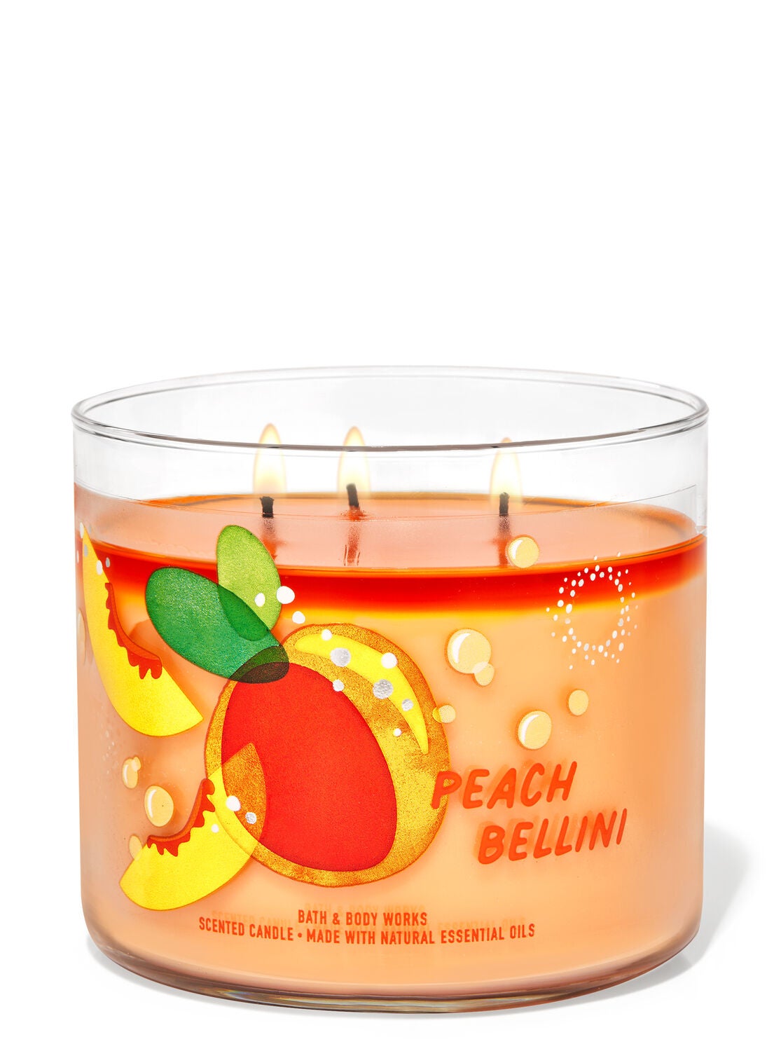 Peach Bellini 3-Wick Candle