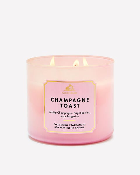 Champagne Toast 3-Wick Candle