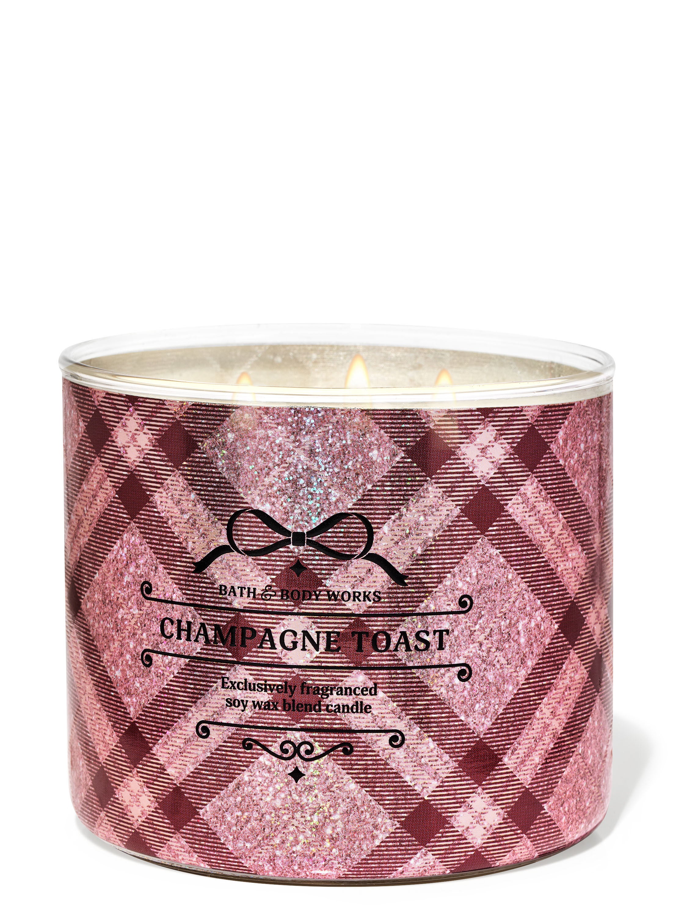 Champagne Toast 3 Wick Candle Bath Body Works