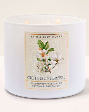 Clothesline Breeze 3-Wick Candle
