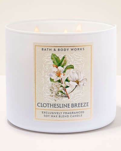 Clothesline Breeze 3-Wick Candle