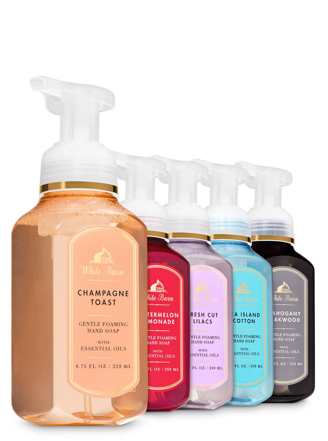 Happy & Bright Gentle Foaming Hand Soap, 5-Pack - Bath And Body Works