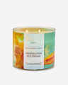 Neapolitan Ice Cream 3-Wick Candle