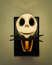 Jack Skellington Scent Control™ Nightlight Wallflowers Fragrance Plug