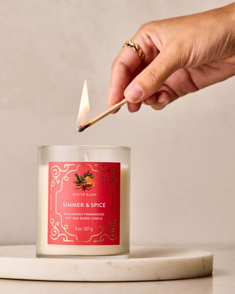 Simmer & Spice Single Wick Candle
